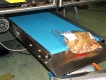 Blue transfer conveyor belt